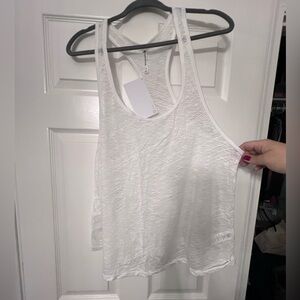 Fabletics Classic White Tank